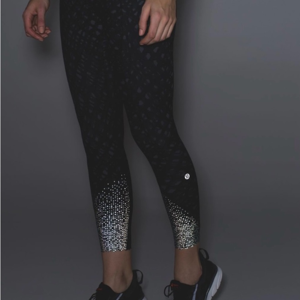 Lululemon Tight Stuff (Reflective)Align™ High-Rise Pant 7/8 25”, US 6
